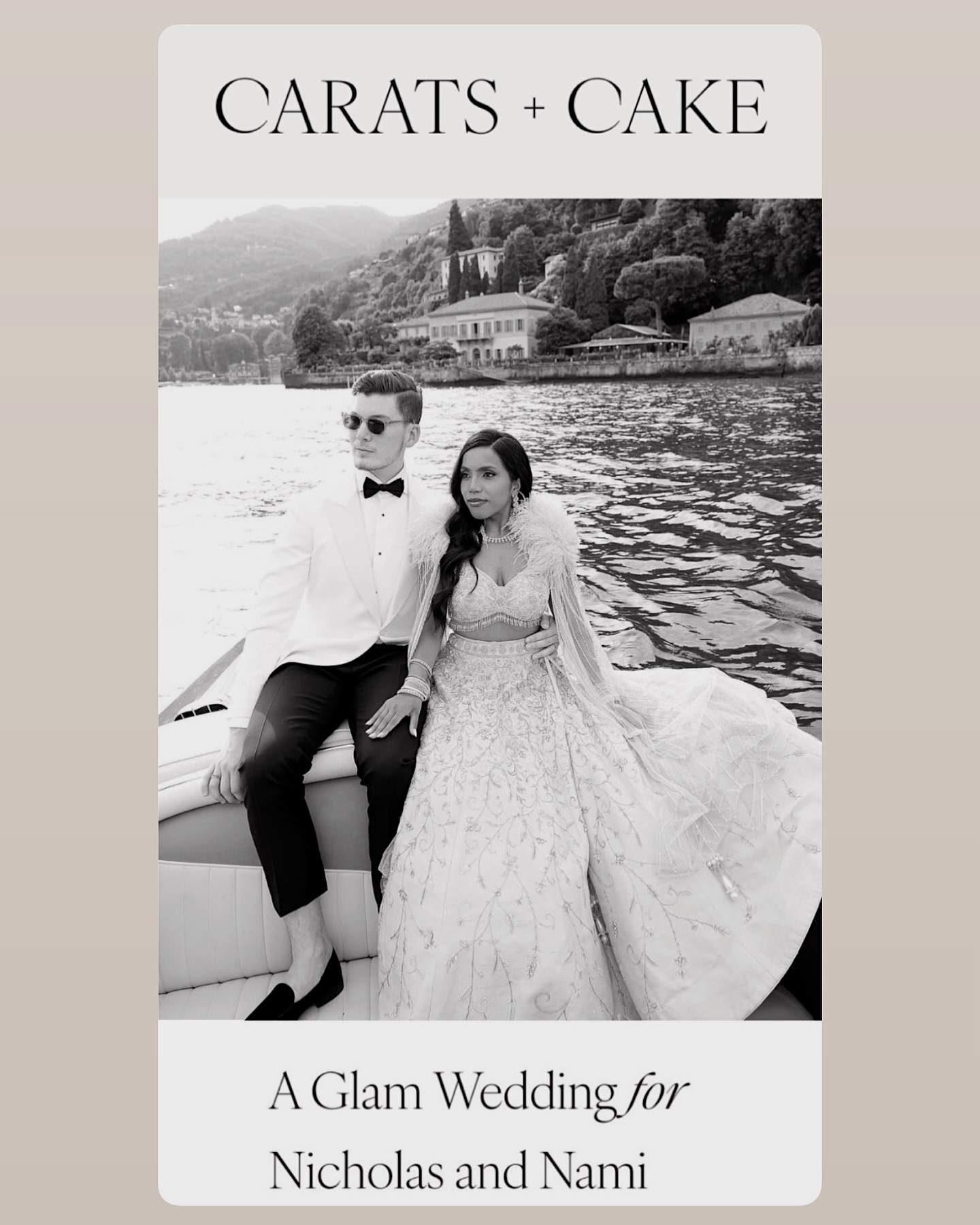 Boutique Weddings press mention post